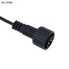 1Pcs 2 Pin Male To Female Connector Floodlight Universal Cable 1-10 Meter Extension Cable For Solar Spotlight Waterproof Cable