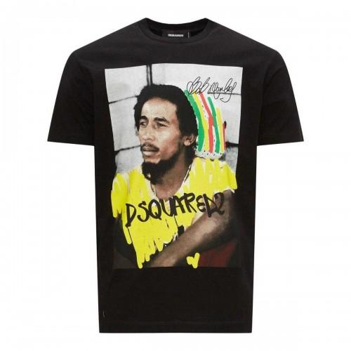 DSquared2 Unisex Adult Bob Marley Logo T-Shirt