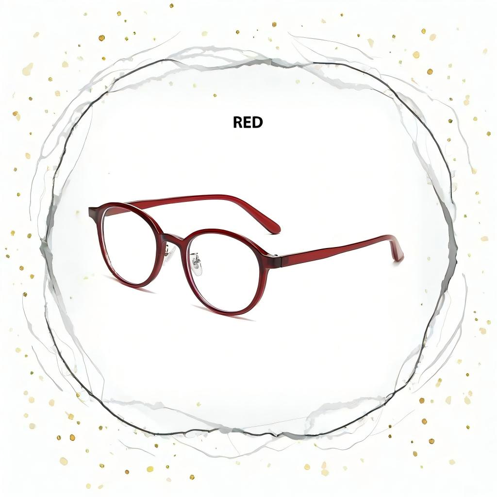 

New Korean Lightweight Black Frame Display Lepin Round Face Retro Y2K Fashion Glasses for Women Men