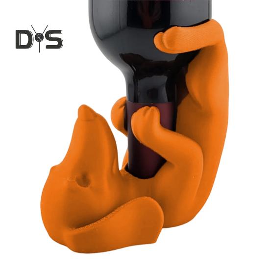 Dackel-Weinflaschenhalter, PLA-Hundefigur, Bierflaschen-Ausstellungsstand, Organizer-Rack, Home, Küche, Bar, Esstisch, Schreibtisch-Dekoration