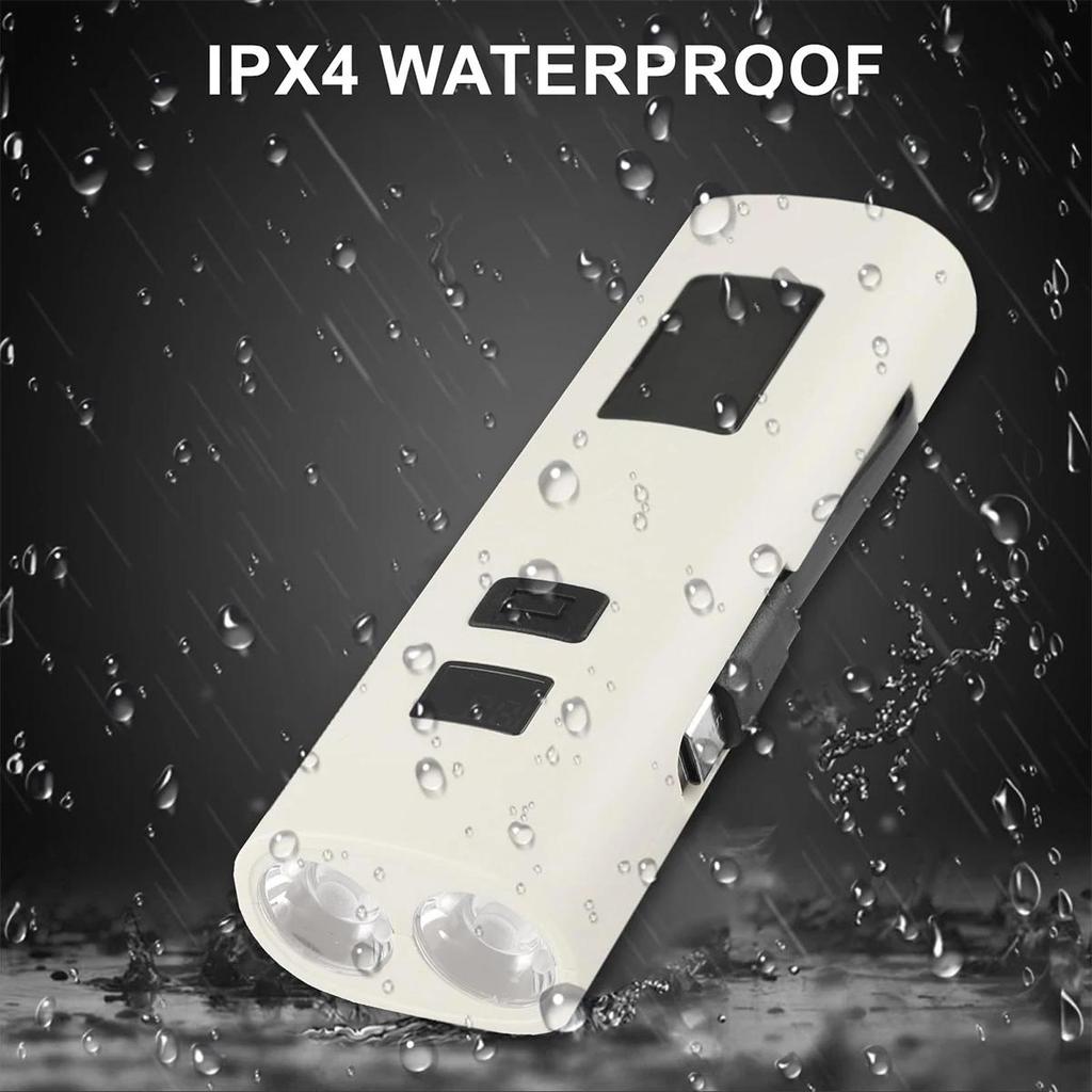 Flashlight With Clip Induction Led Magnetic Waterproof Digital Display Power Bank Rechargeable Usb For Bike High Brightness Mini