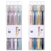 HAONIU Adult Soft Bristle Wide-Head Toothbrush 3-Pack