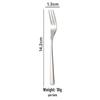 XJ Gaoge 304 Stainless Steel Dessert Fork