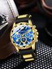 Men's Business Quartz Watch Trendy Style with Silicone Strap Suitable for Daily Wear Party Outfits Birthday Gift