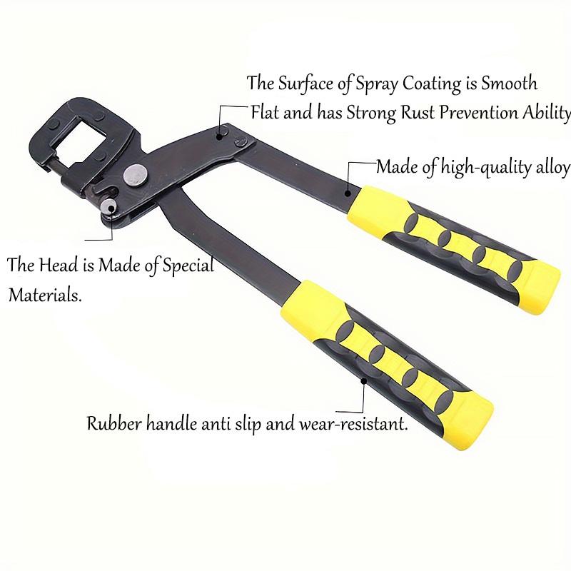 Keel Pliers, Stamping Pliers Punching Pliers Flat Hole Fixtures Flat Mouth Pliers Crimping Tools Pliers Universal Wrenches Metal