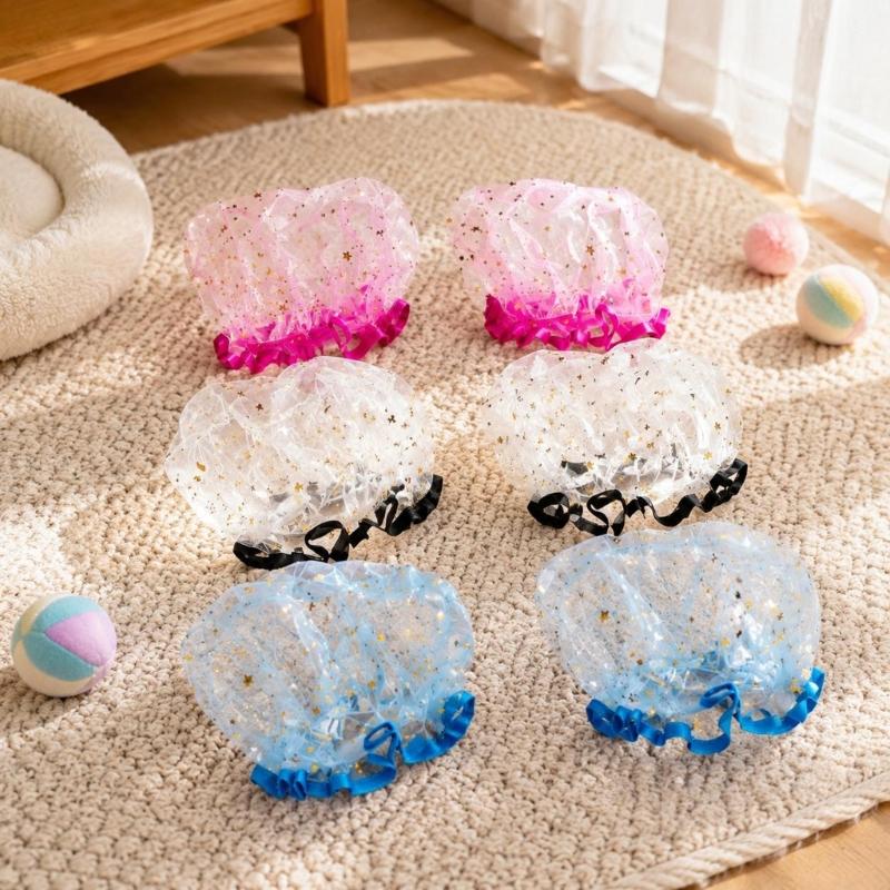 Dog Muzzle Guard Secure Training Cover for Aggressive Dogs Adjustable Head Net Stop Biting for Public Prevent Biting