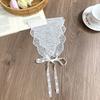 Summer new lace premium silk scarf super fairy flower triangle scarf scarf women's scarf headscarf headband hair band hair tie