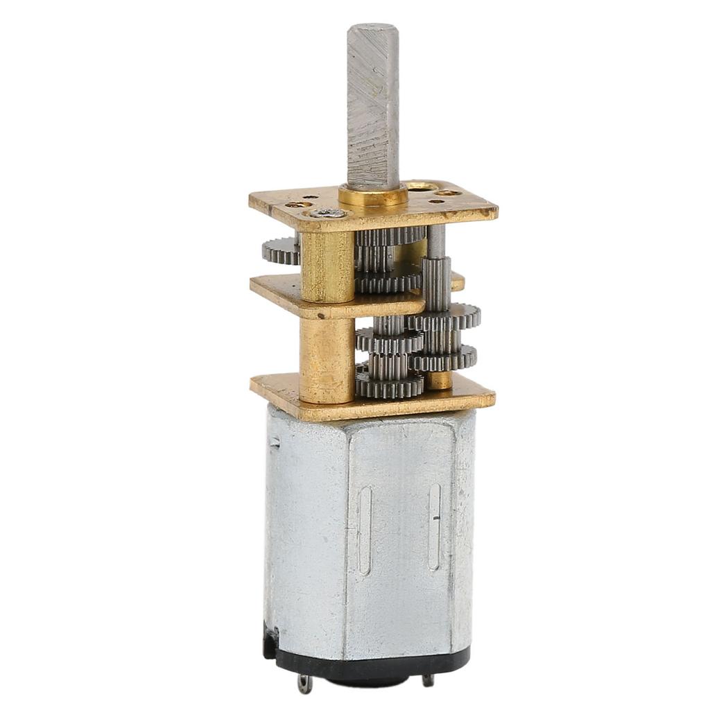 12FN20 DC 6V Prevodový motor 10 otáčok za minútu Hriadeľ 3x10mm Redukčný prevodový motor pre robota