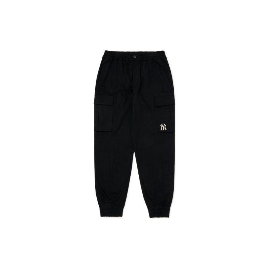 MLB Casual Pants Men's Black Moderate Cargo Pants 3LWPB0324-50BKS