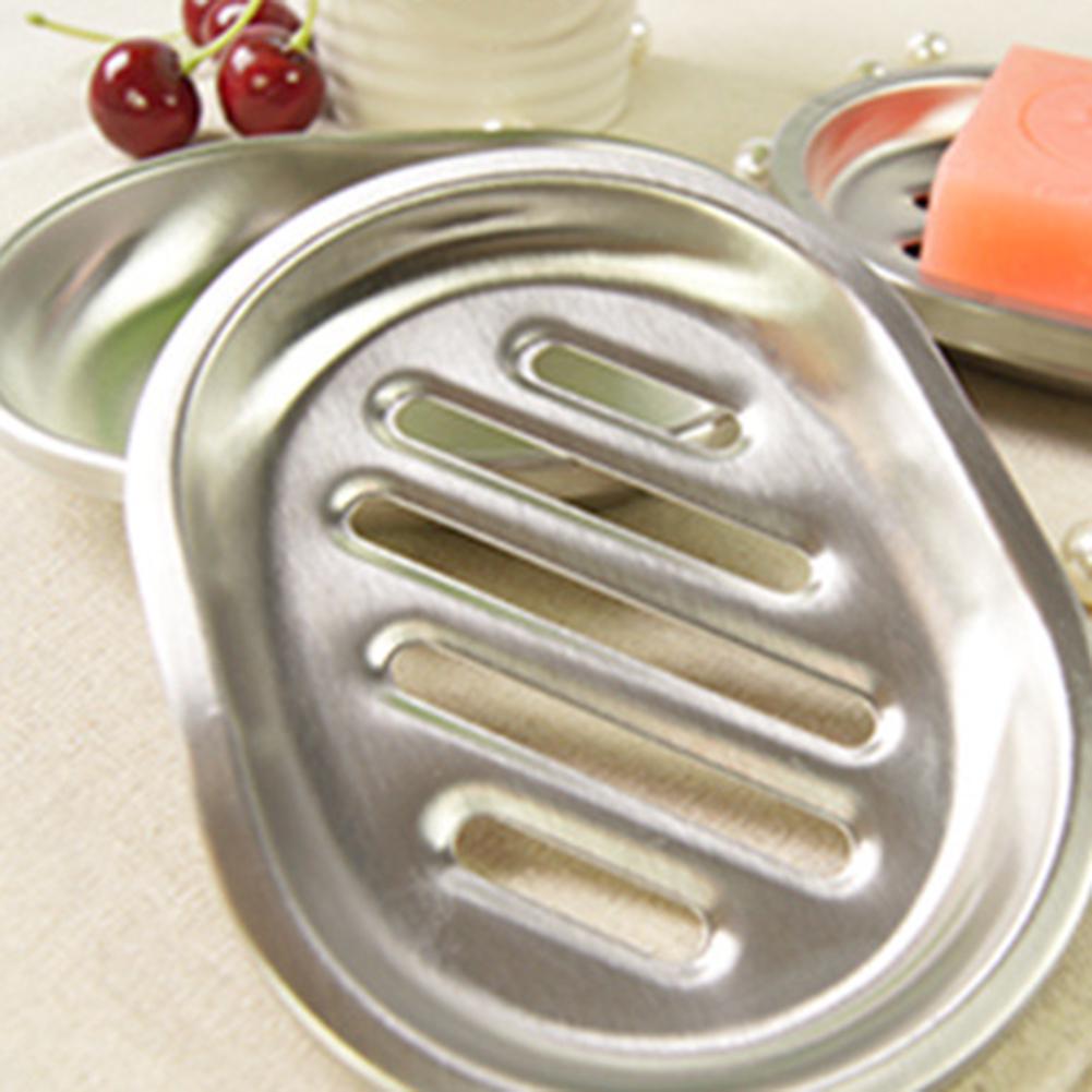 Zásobník na mýdlo z nerezové oceli s dvojitou vrstvou, vyjímatelný, suchý zásobník na mýdlo do sprchy, koupelna