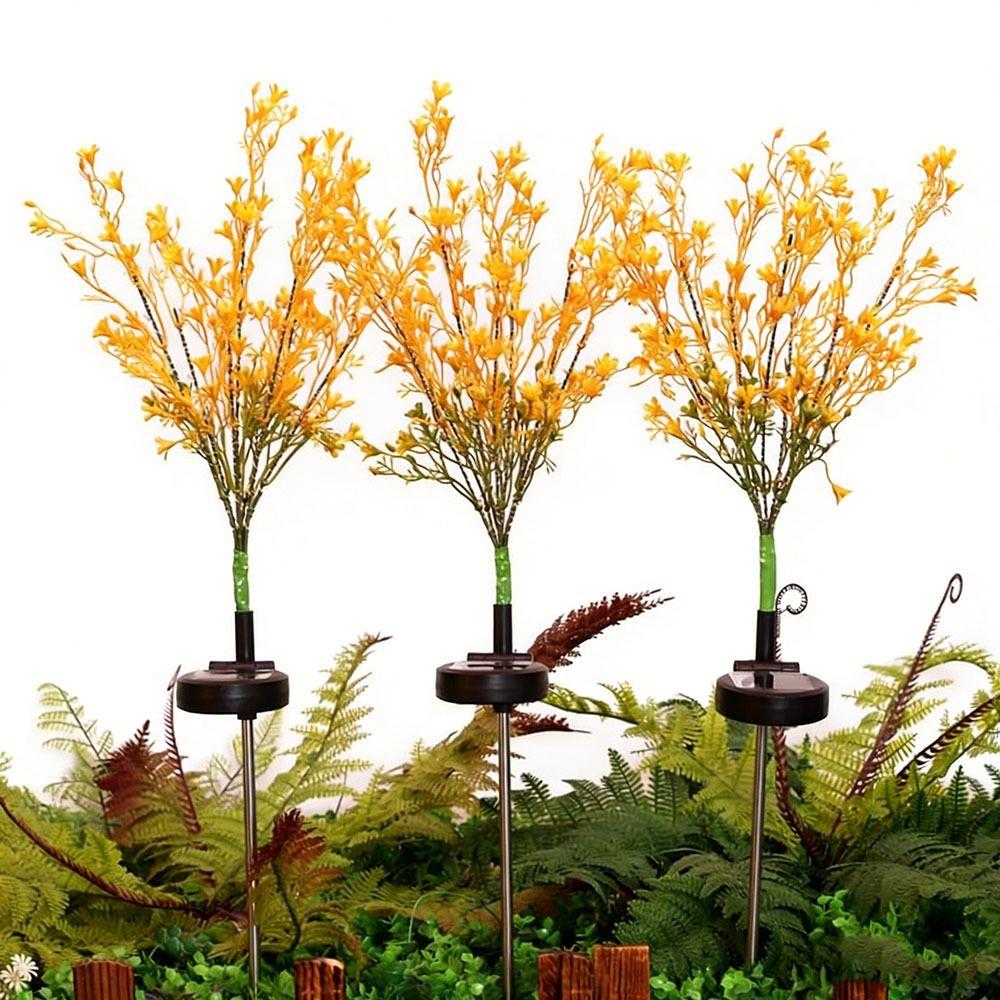 IP65 Waterproof Solar Courtyard Lights Ground Plug Lamp Solar Garden Lights  Balcony Decoration