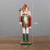 12inch Christmas Sculpture, Cartoon Figurines for Desk Shelves, Tabletop Decoration