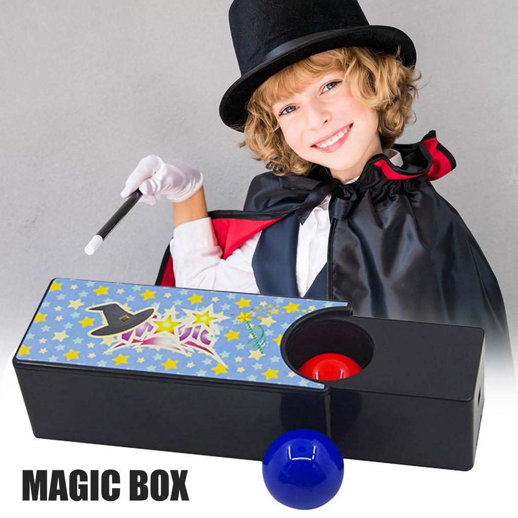 Changeable Magic Box Puzzle Interaction Close-Up Magic Props Tricks Classic Funny Gadgets Kids Toys