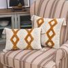 Home Decoration Ethnic Style Cushion Bedside Ins Moroccan Lace Tassel Tufted Pillow Cover