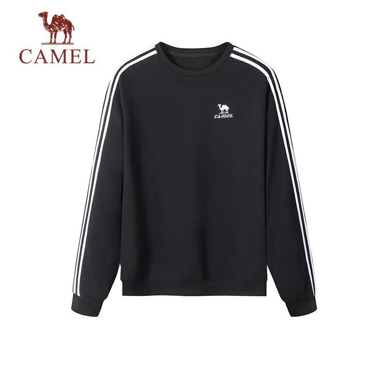 CAMEL Women's Crew Neck Casual Loose Sweatshirt