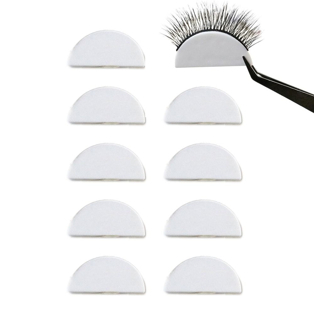 

Eyelash Display Tray Eyelash Extension Training False Eyelash Display Board Fake Lashes Holder 10pcs
