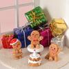 Handmade Gingerbread Man Mini Ornament Gift Box - Festive Christmas/New Year Decorations & Accessories