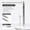 0.3 0.5 0.7 mm Full Metal Mechanical Pencil Low Center of Gravity Retractable Nib Automatic Pencils Art Drawing Sketch Pencil