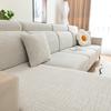 Jacquard Sectional Couch Covers, Wear Resistant Stretch Sofa Seat Covers,Anti-Slip,Furniture Protector Sofa Slipcovers For Pets
