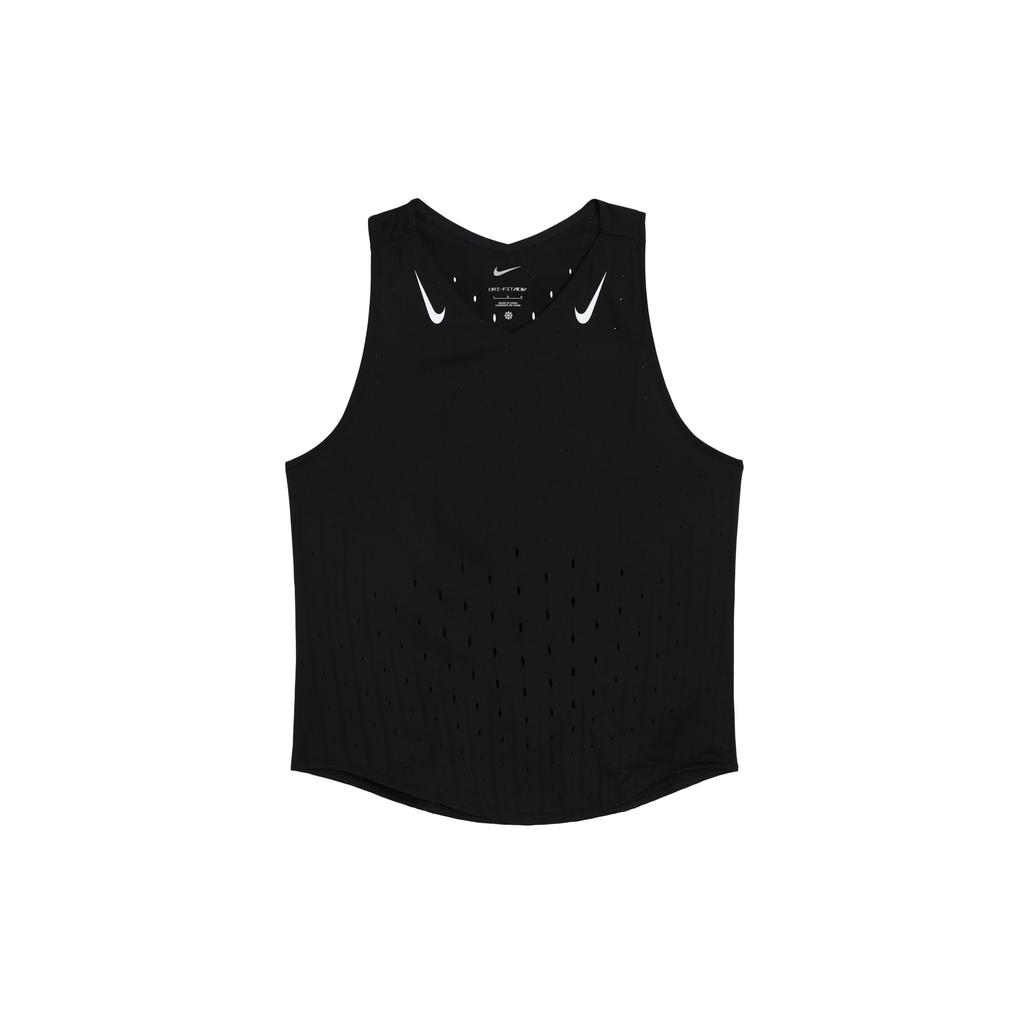 Nike Dri-FIT ADV Moisture-Wicking Comfortable Running Tank Top Women Tops Black FN2505-010