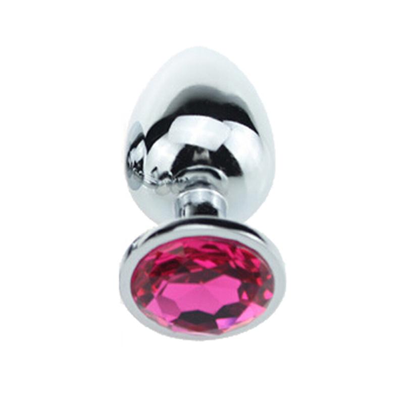 Multiple Color Metal Stainless Steel Material Anal Plug