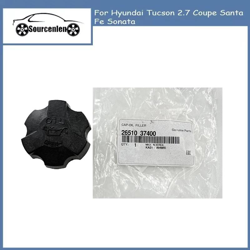 Car Oil Filler Cap For Hyundai Tucson 2.7 Coupe Santa Fe Sonata 26510-37400 2651037400