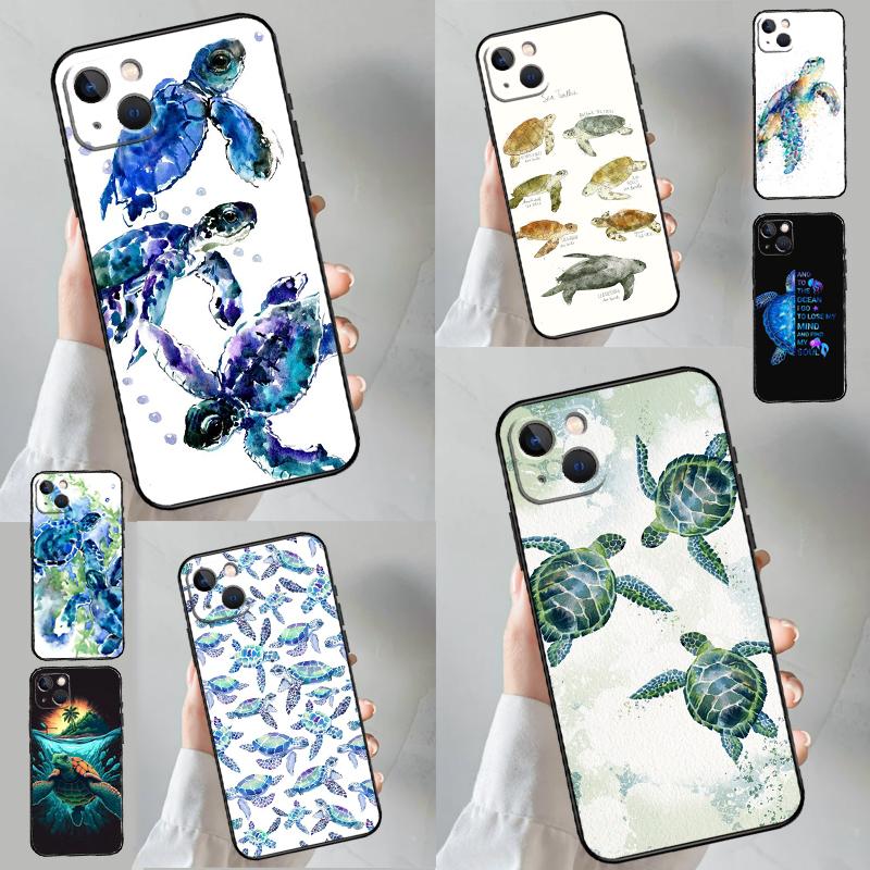 Sea Turtles For OPPO Reno 14F 13F 12F 11F 10 11 12 13 14 Pro 8T 7 8 Lite OPPO Find X9 X8 X6 X5 Pro Case