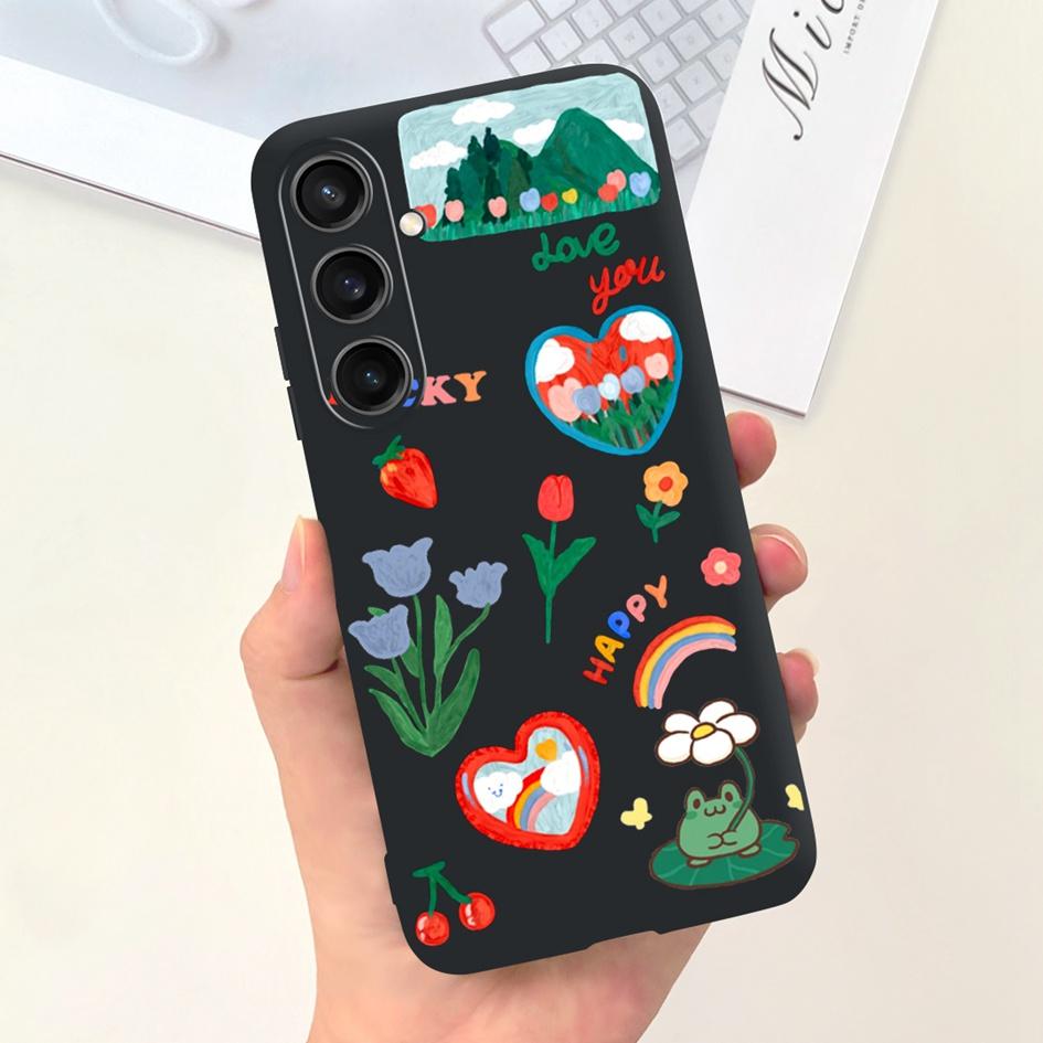 For Cover Samsung Galaxy A15 Phone Case Fashion Pattern Soft Silicone Cover For Samsung A15 Hoesje A 15 GalaxyA15 SM-A155F Funda