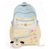 Schoolbag schoolbag ins niche junior high school girls and primary school students large capacity 1011 new high value cute contrasting backpack