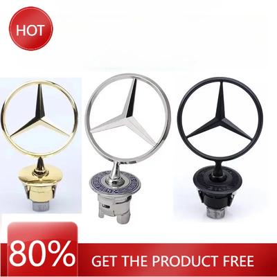 New 80% Zinc Alloy Car Front Hood Emblem Badge Accessories For Mercedes Benz AMG W213 W223 W240 W212 W222 W221 W211 W220 W210 W