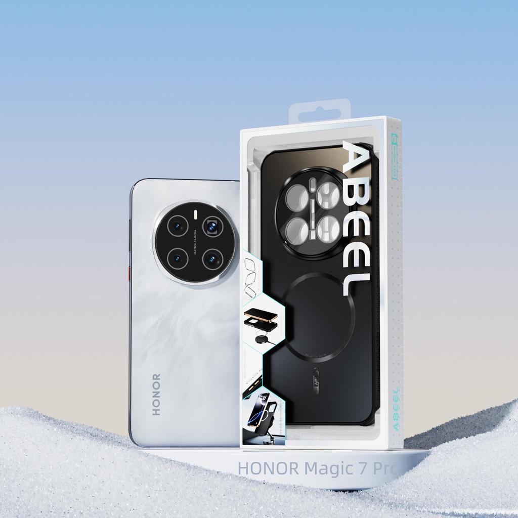 HONOR Magic 7 Pro Magnetický matný kryt na telefon s plným pokrytím proti pádu