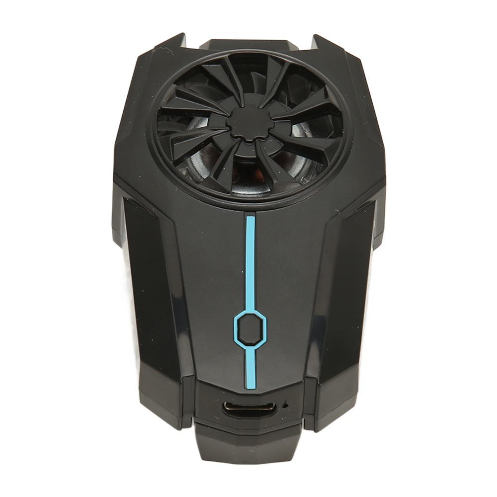 RGB Light Phone Cooling Fan Fast Cooling Phone Gaming Cooler  for Gaming Live Streams