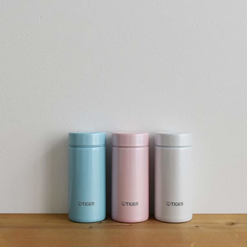 Tiger Thermos (TIGER) Mug Bottle Cool White 200ml MMP-J021WL