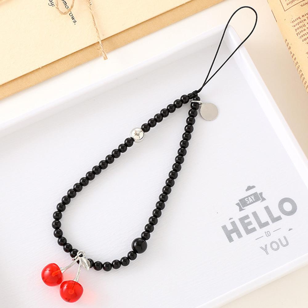 Phone Charms Beaded Phone Strap Cell Phone Wrist Strap Pendants Decor