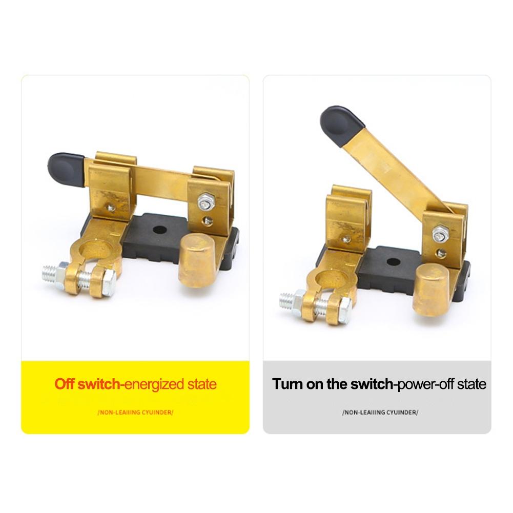 Convenient Top Post Battery Switch for Quick and Easy Power Disconnection