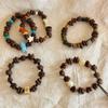 Dog Coffee Bean Bead Bracelet Fish Jewelry Accessories Fashionable Irregular Bracelet  Unisex
