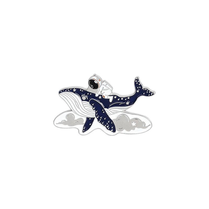 Cute Whale Enamel Pins for Birthday Party Favor Gifts
