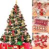 6PCS/Box DIY Christmas Tree Decoration Pendant Electroplating Candy Xmas Ball Window Door Hanging Ball 2026 Happy New Year