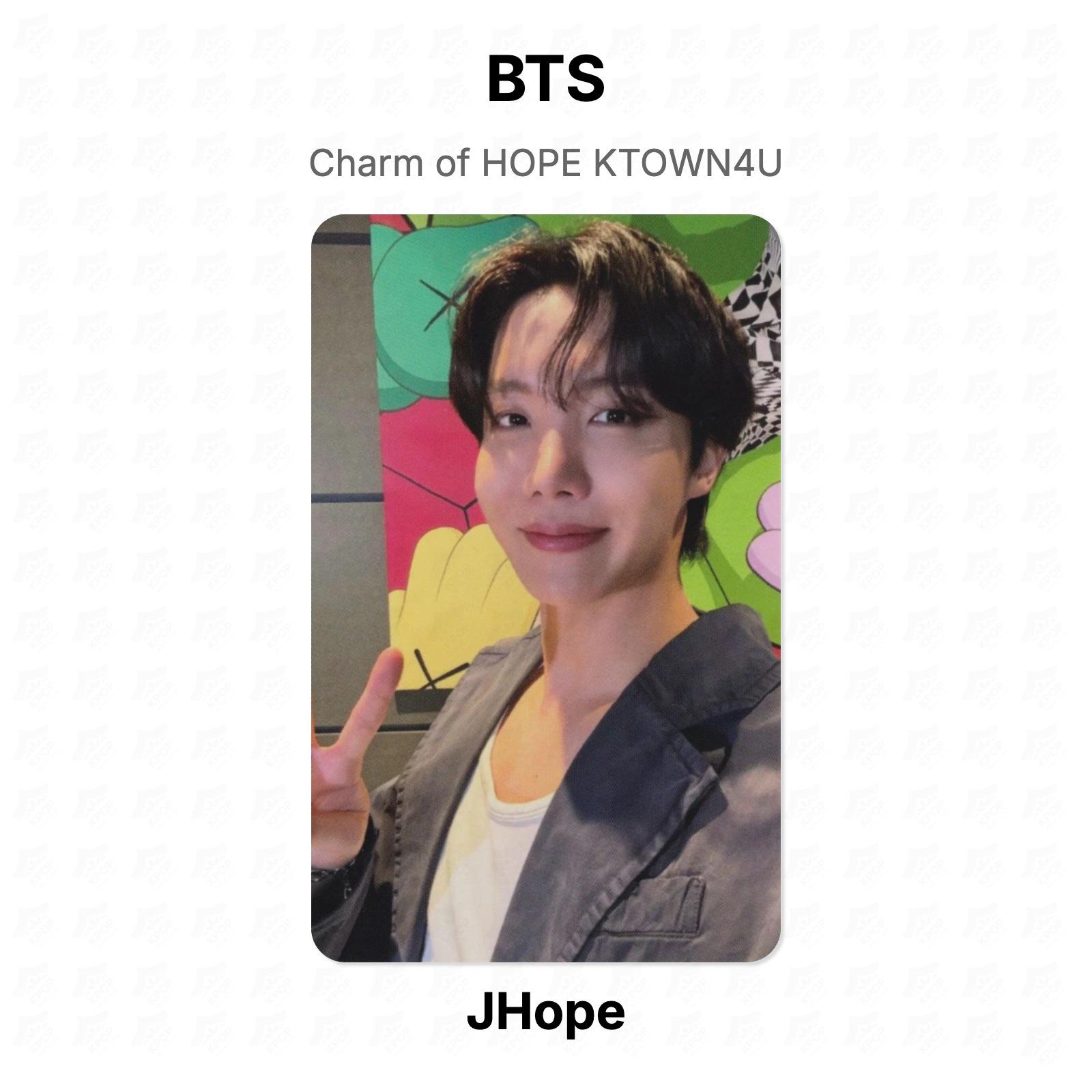 BTS J-Hope Charm of HOPE KTOWN4U Official Photocard J-Hope