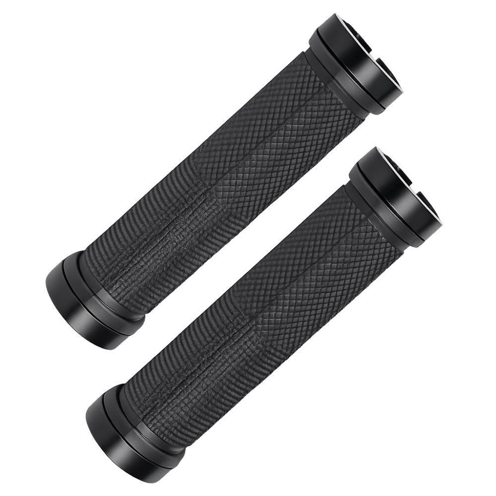 1 Pair Anti-Slip Bike Handlebar Grips Shock-Proof Mountain Bike Handlebar Grip  Scooter