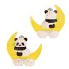 Panda Building Blocks Toy Creative Birthday Gift For Boyfriend/girlfriend Made Of Plastic/abs Material Includes 800+ Diamond-like Pieces