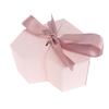 1Pcs Heart Shaped Gift Box for Gift Pink Paper Candy Holding Box