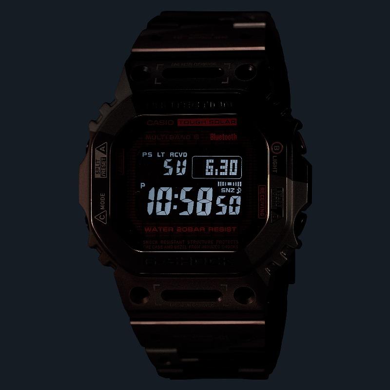 Casio G-SHOCK Men's 200M Water Resistant Shock Resistant Quartz Watch GMW-B5000TVB-1