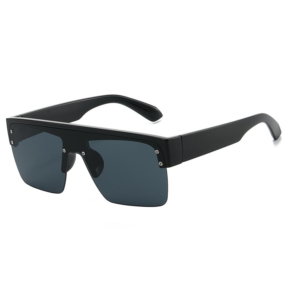 Large Sunglasses Unisex Women Men Anti Wind Driving Cycling Glasses One Pieces Reflective Half Frame Sun Screen Shades UV400
