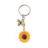 Sonnenblumen-Anhänger Schlüsselanhänger Für Naturliebhaber Mit Realistischem Harz Und Design