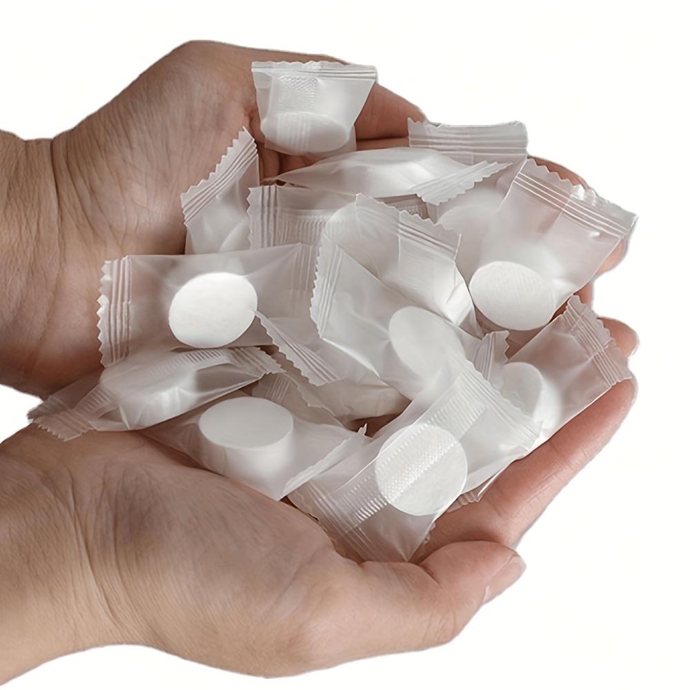 50Pcs Portable Disposable Face Towel Washing Towels Non-woven Compressed Towel Tablet Capsules Travel Bathroom Accessories