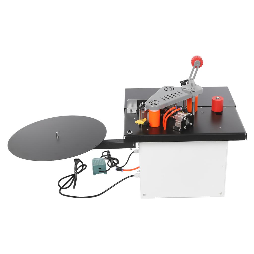 110v Portable Woodworking Edge Banding Machine-Adjustable Speed Curve/Straight Line For PVC/MDF/ABS/Particle Board/Acrylic board