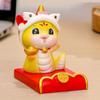 Resin Craft Mobile Phone Bracket Ornaments Slot Design Cute Cell Phone Holder  Spring Festival