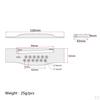 1 Piece DIY Rosewood Guitar Bridge For 12 Strings Acoustic Parts
