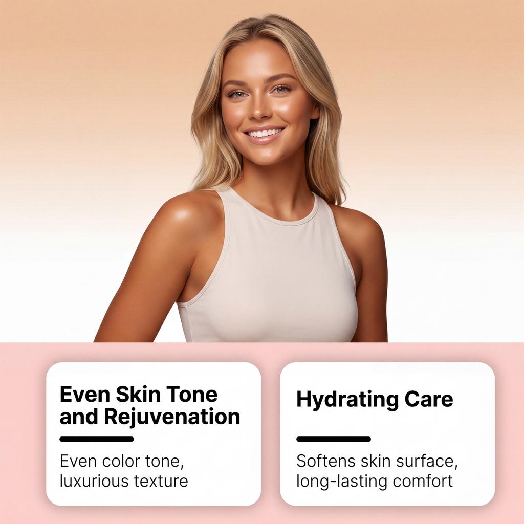 Oceaura Moisturizing Tanning Oil Body Enhancing Sunless Tan Lotion for Women